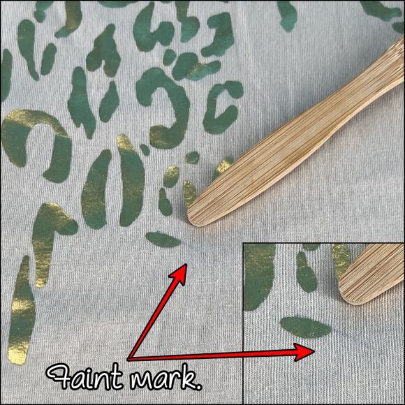 Dots Gold Butterfly Beige Long Sleeve Crew Neck 95% Cotton Plus Size 2X Beige - Picture 3 of 15